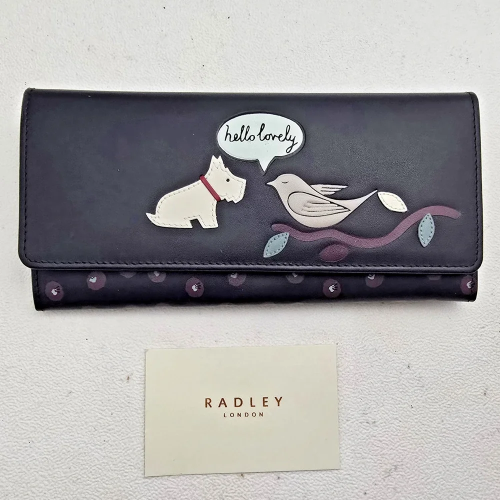 Radley London Hello Loverly Large Flap Wallet New